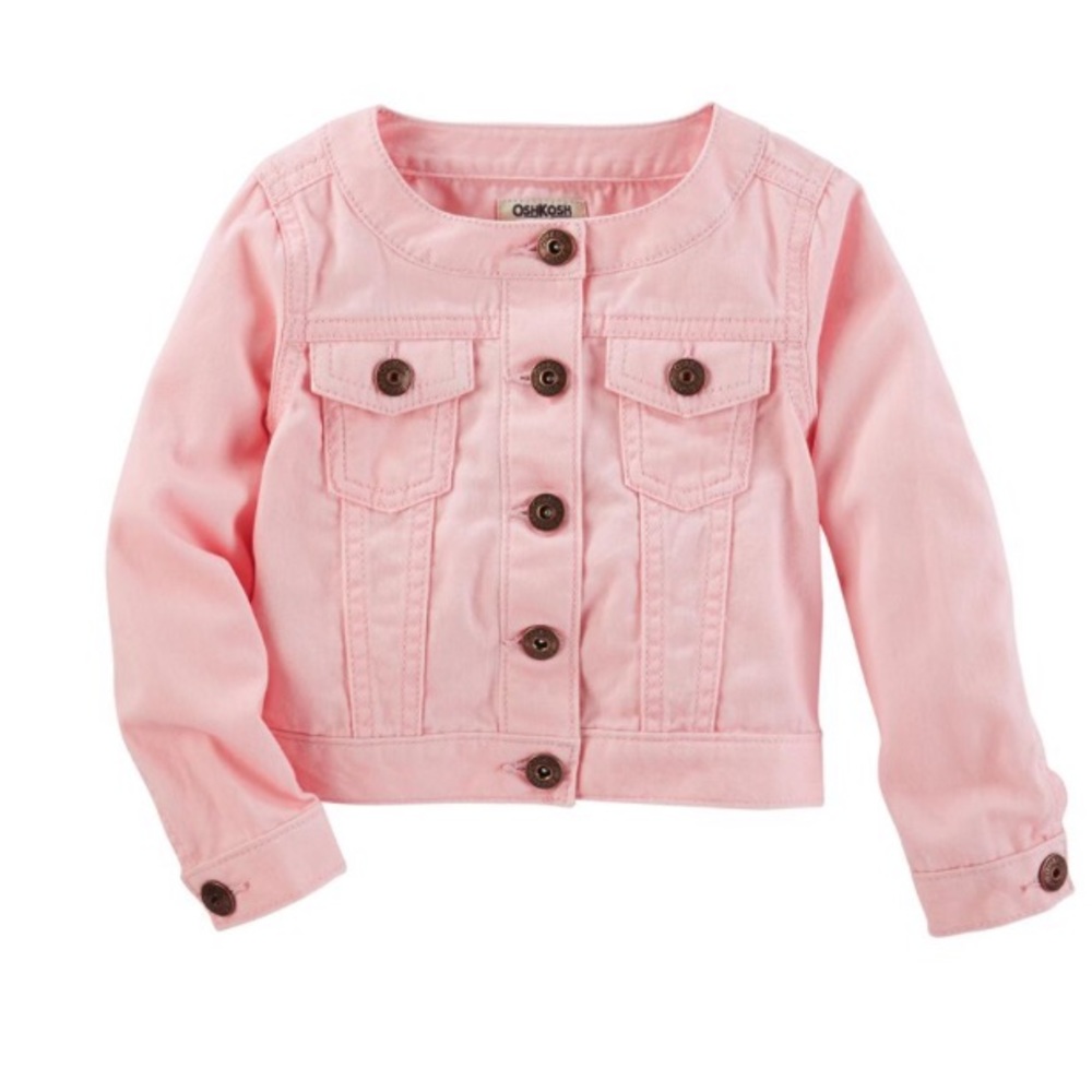 Pink OshKosh jean jacket.